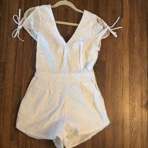 Open back romper
